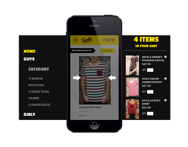 New Magento extensions - Off-canvas navigation for responsive Magento themes