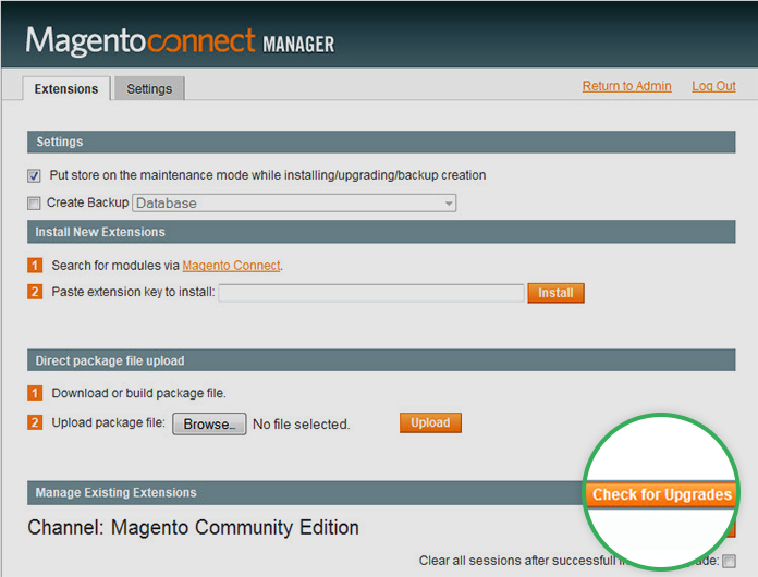 Magento 1.9 & 1.8 Upgrade userguide