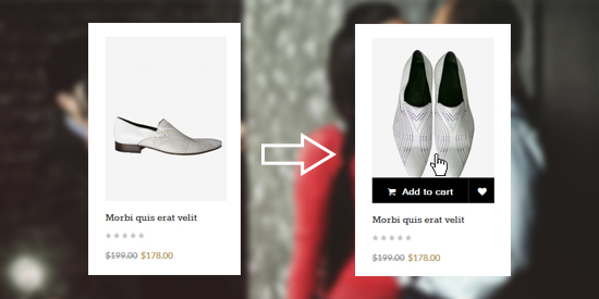 Hover effect in responsive Magento theme Casual