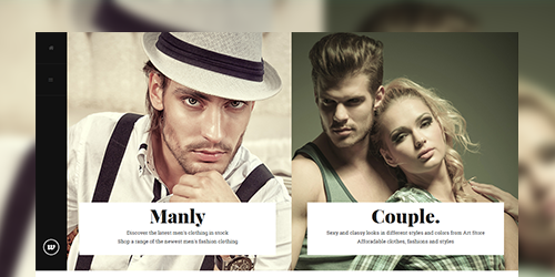 Responsive Magent theme Classy feature