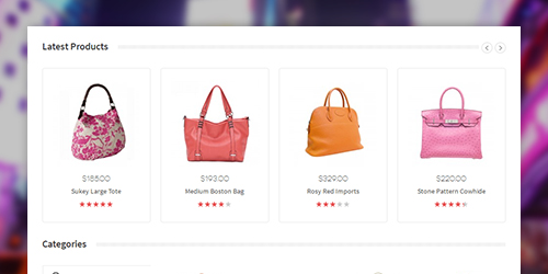 Responsive Magento theme Haga feature