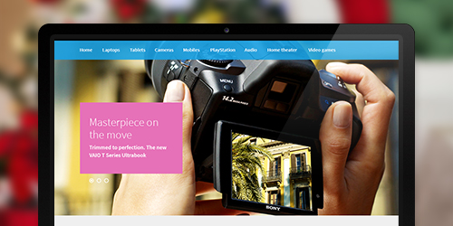 responsive Magento theme Neros feature