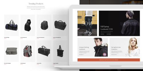 Free Magento 2 theme UB Trex - Homepage