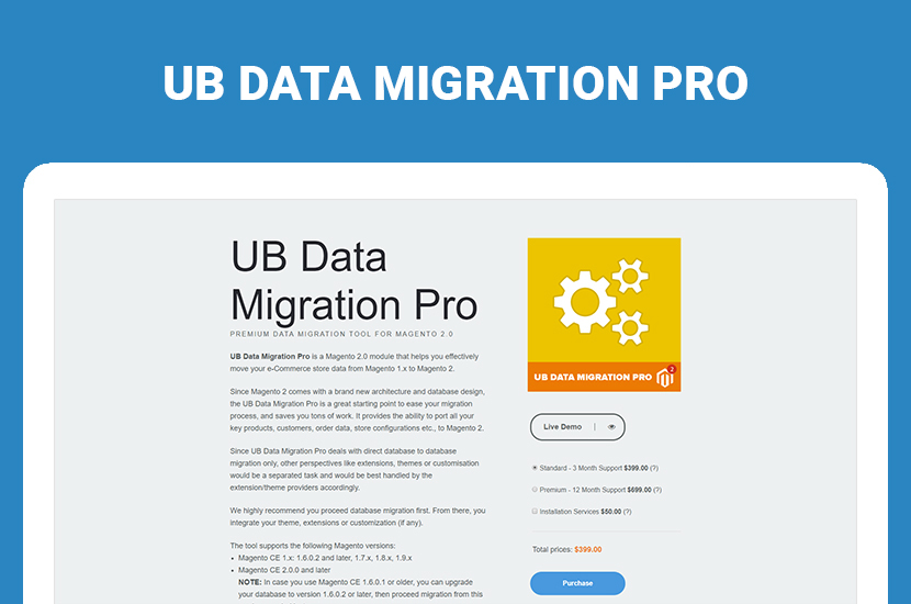 UB Data Migration Pro