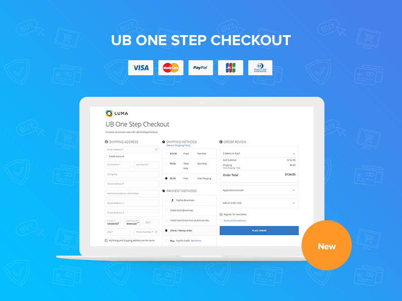 [Magento 2] UB One Step Checkout