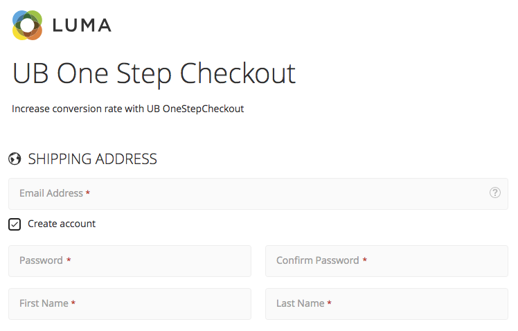Magento 2 One Step Checkout - Guest checkout