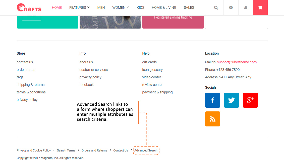 Magento 2 product attributes - Quick search box