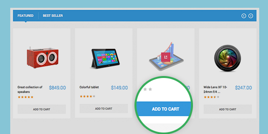 Magento extension Product Slider feature