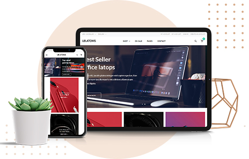 Responsive Magento 2 Theme - UB Atoms